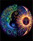 Moon Paint by Number for Adults-Paint by Numbers for Adults Beginner,Sun Paint by Numbers for Gift Home Wall Decor(16x20 inch)